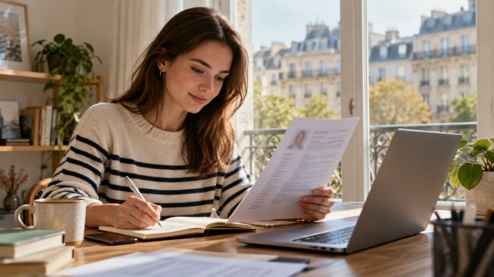 Приклад структури CV для роботи у Франції